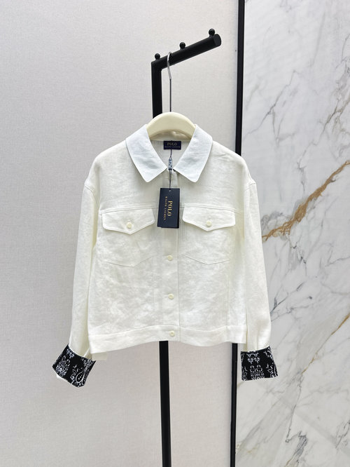 Polo Ralph Lauren Stylish Jacket: Embroidered Details for Classic Look