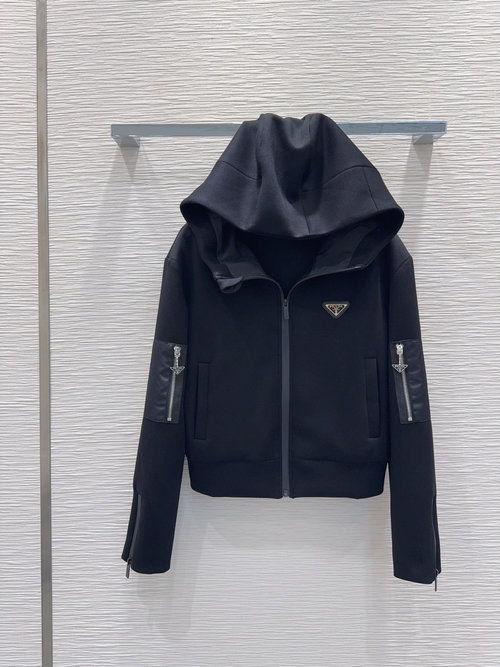 Prada Comfortable and Stylish Space Cotton Coat
