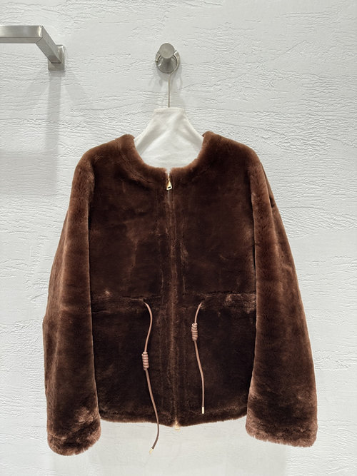 Moncler Original Style Fur-integrated Jacket with Down Back