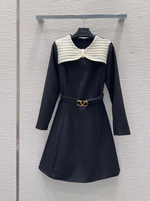 Valentino Retro and Comfortable Custom Fabric Dress for Daily Use