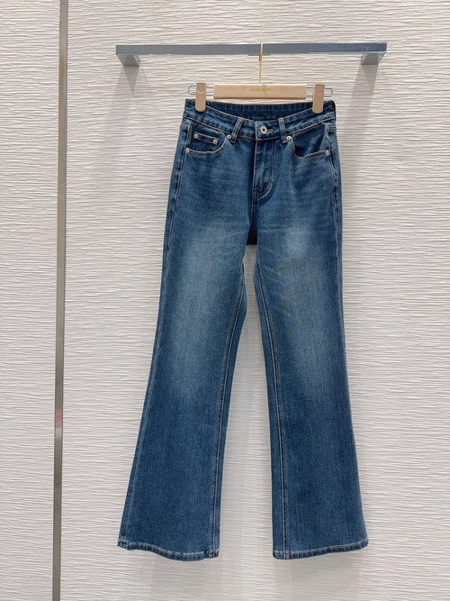 Miu Miu Jeans with 3D Tailoring for Slimming Effect