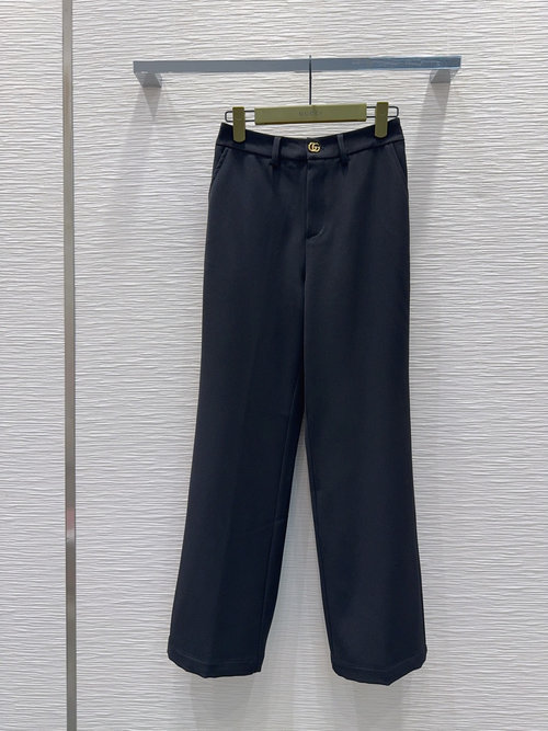 Gucci New Elegant Trousers with High-End Imported Texture