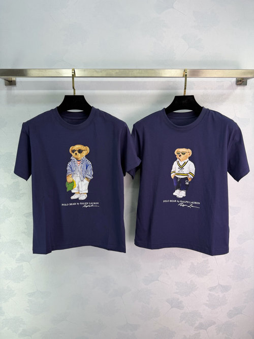 Polo Ralph Lauren Cotton Bear Series American-Style Short Sleeve T-Shirt