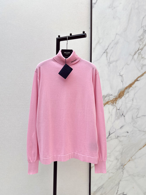 Prada Logo Letter Decorated High-Neck Base Layer for Daily Use