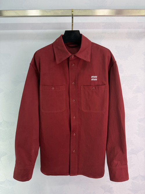 Versace High-Quality Washed Oversized Denim Shirt Jacket