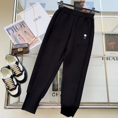 Dior Stylish Space Cotton Harem Pants with Custom Logo