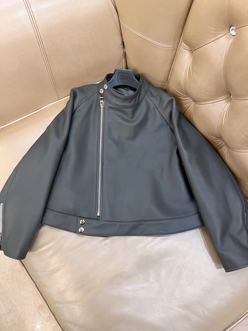 Loewe Exclusive First-release Soft Sheepskin Jacket with Customized Accessories