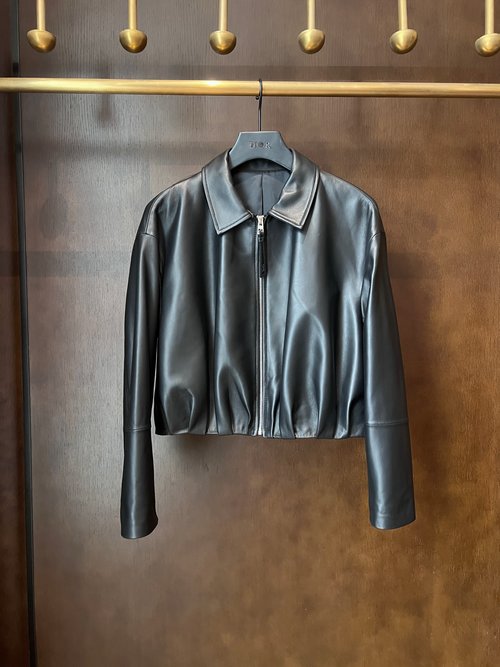 Loewe Graceful Leather Outfit with Varying Measurements