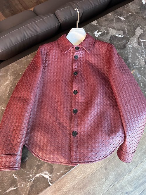 Bottega Veneta Classic Vintage Jacket with Heavy - Weight Weaving
