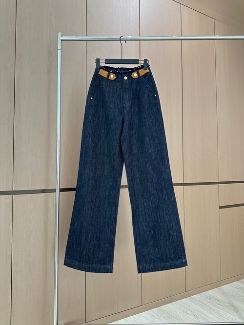 Celine Designer s Color - Blocked Jeans, Stylish and Practical
