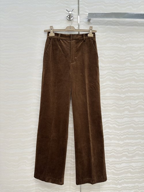 Brunello Cucinelli Exclusive Vintage-inspired Corduroy Straight-leg Trousers