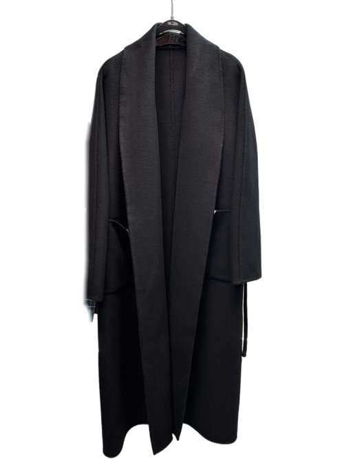 Valentino Classic Long Wool-Cashmere Coat with Dust Bag in Black, Camel, and White