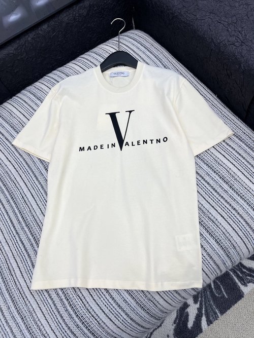 Valentino Designer Printed Short Sleeve T-Shirts for Fashion