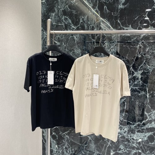 Maison Margiela Digital Graffiti T-Shirt with a Street-Inspired Style