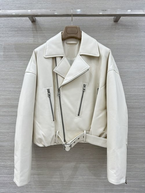Loewe Luxury Genuine Lambskin Down Jacket