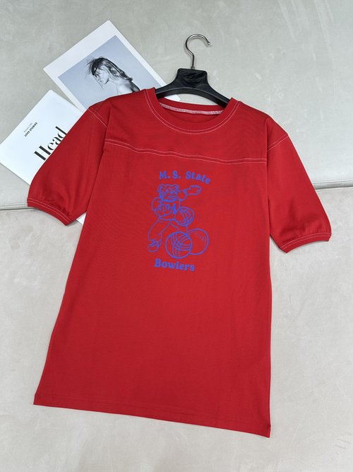 Versace Oversize Lightweight Cotton Short-Sleeved T-Shirt