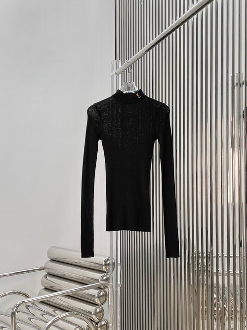 Loro Piana Heavy Silk Half High Collar Gold Label Undershirt