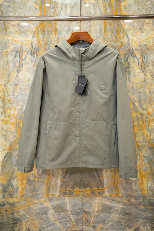 Dolce & Gabbana Refundable Retro-style Waterproof Hard-shell Jacket