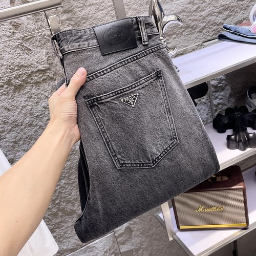 Prada Original Single Wash Jeans with High Quality