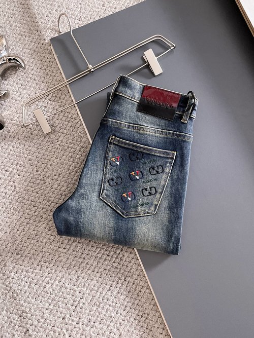 Valentino Premium Jeans with Soft Touch and Slim Fit