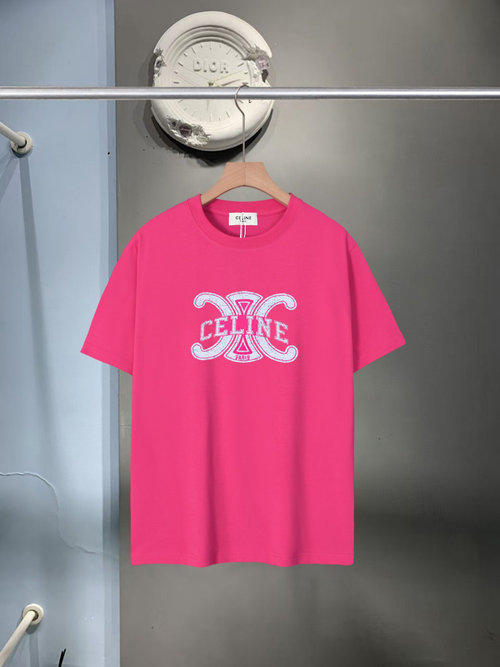 Celine New Printed Letter T-Shirt in Soft Cotton & Many Colors