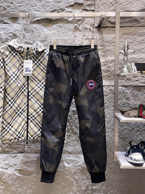 Canada Goose Thickened Down Pants for Outdoor Warmth