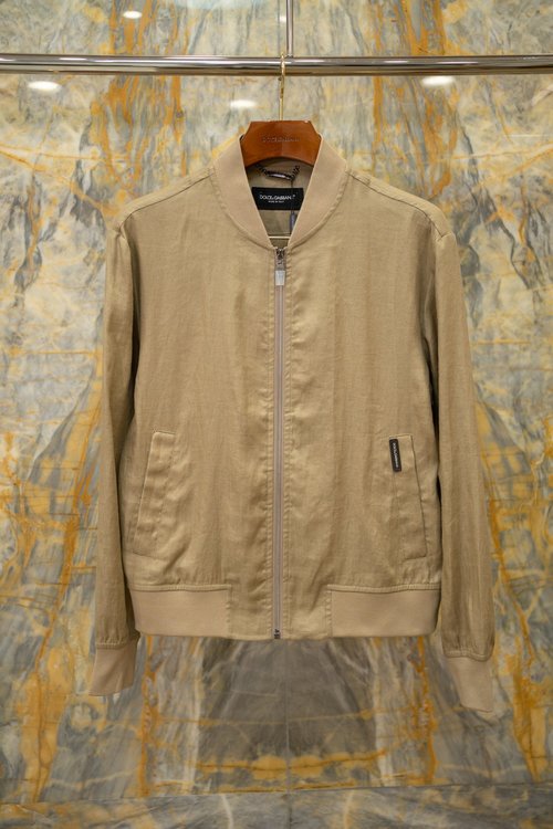 Dolce & Gabbana Refundable Retro-style Linen Suit with Leather Logo