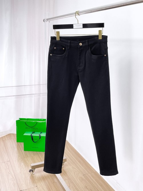 Versace Premium Imported Stretch Denim Jeans with Brand Details