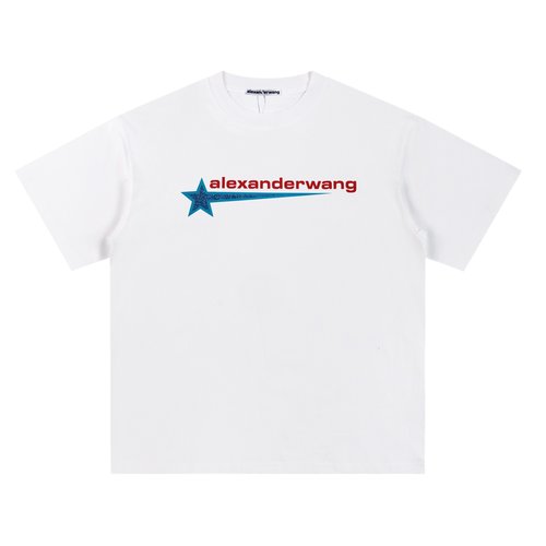 Alexander Wang Washed Pure Cotton Short-Sleeve T-Shirt