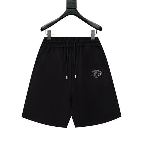 Dior Classic Casual Sports Shorts with Soft High - density Fabric