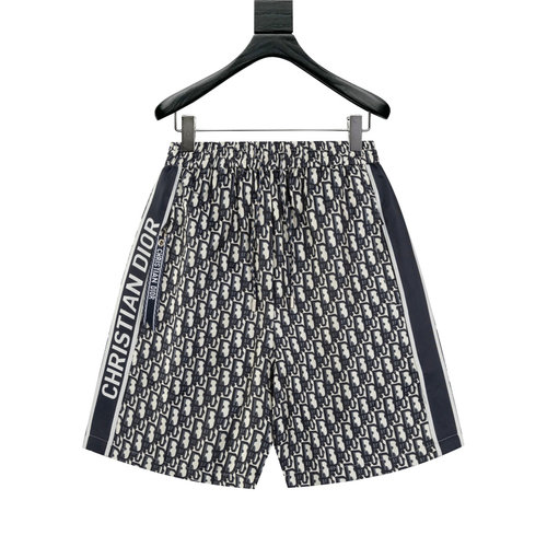 Dior Classic Jacquard Pattern Sports Shorts