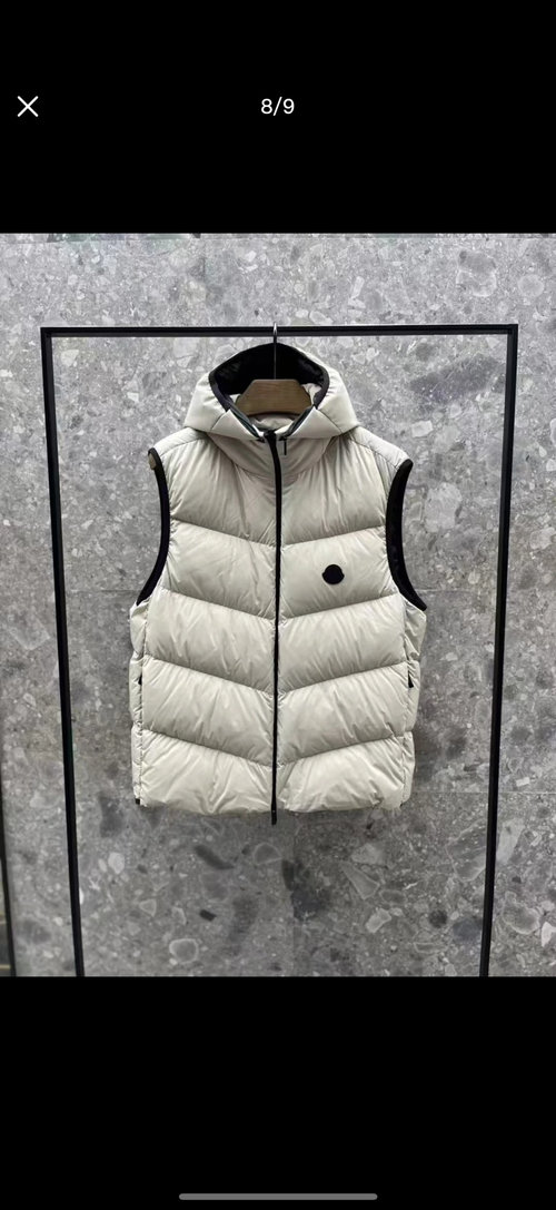 Moncler Down Vest Counter Real Shot Reference