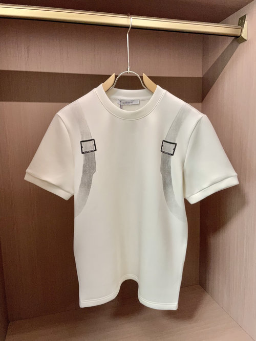 Givenchy High-Quality Custom Short-Sleeve Shirt with Delicate Embroidery