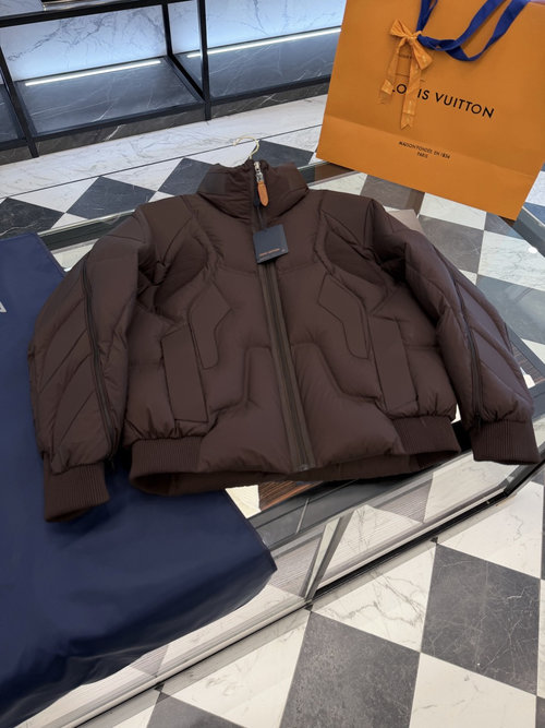 Louis Vuitton Heavy-duty Mecha Collar Down Jacket