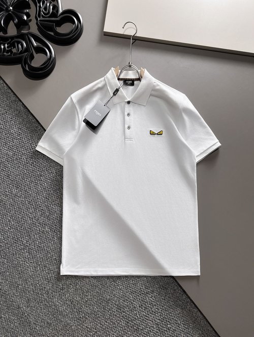 Fendi Classic Elegant Polo Shirt with Logo