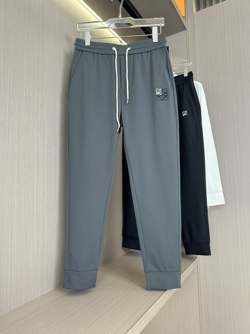 Loewe Soft Fabric Casual Cuffed Pants