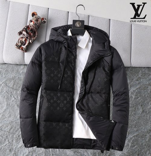 Louis Vuitton Premium 90% Down Jacket with Classic Logo