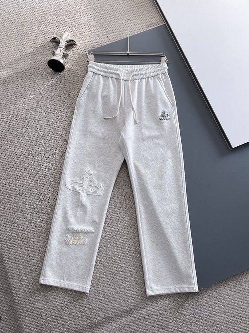 Vivienne Westhood Casual Pants with New Logo and Custom Fabric