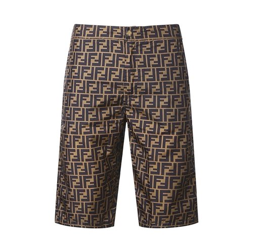 Dior Shorts with Full-FF Pattern and Fine Workmanship