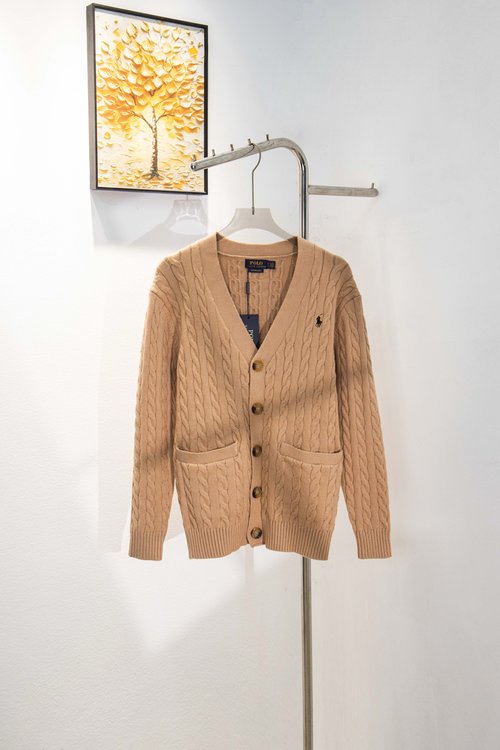 Polo Ralph Lauren Stylish Cardigan with Four Colors and Fine Workmanship