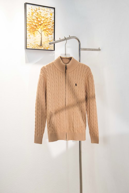 Polo Ralph Lauren Four-color Zippered Jacket with Premium Accessories