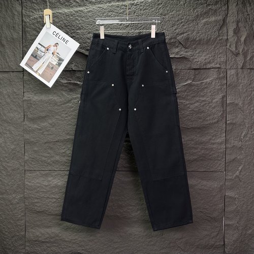 Chrome Hearts Multi-Pocket Loose Fit Workwear Denim Jeans