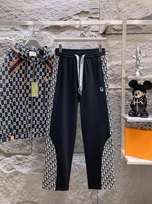 Dior Returnable New Leisure Pants with Classic Logo