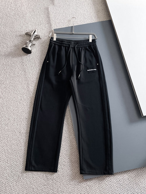 Alexander Wang Casual Pants with Classic Logo and High Comfort