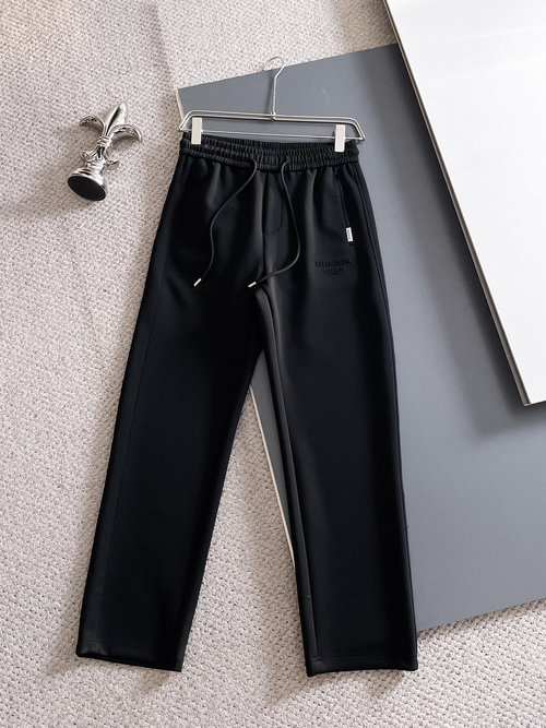 Balenciaga Classic Logo Casual Pants with High Comfort Level