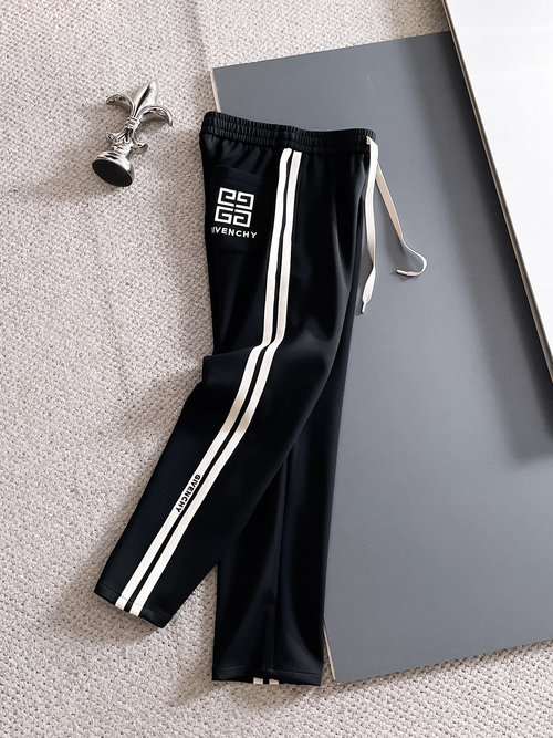 Givenchy High - quality Casual Pants with Logo and Custom Fabric
