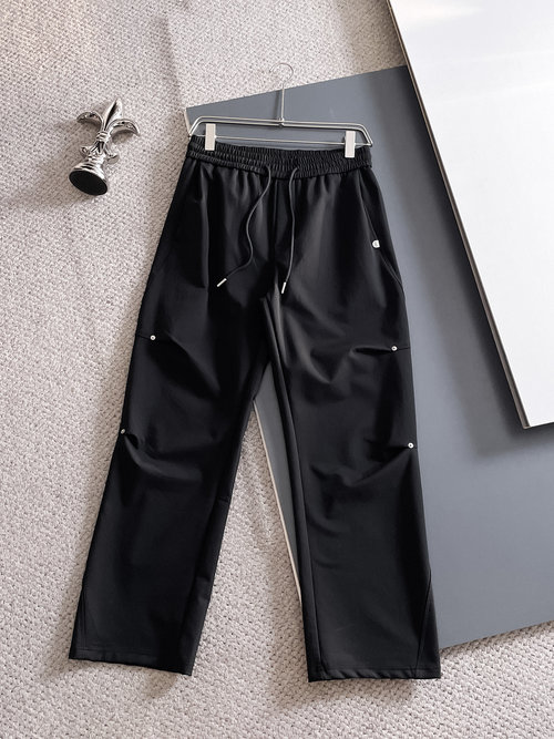 Balenciaga High - quality Casual Pants with Logo and Custom Fabric