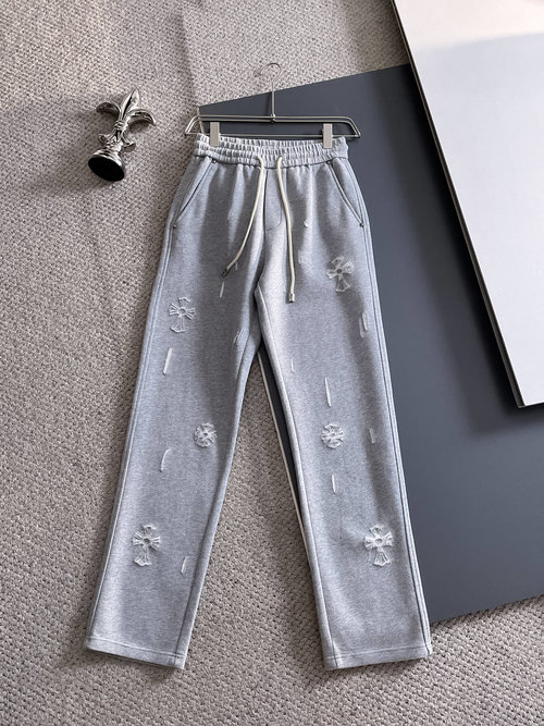 Chrome Hearts New Casual Pants with Classic Logo and Great Comfort