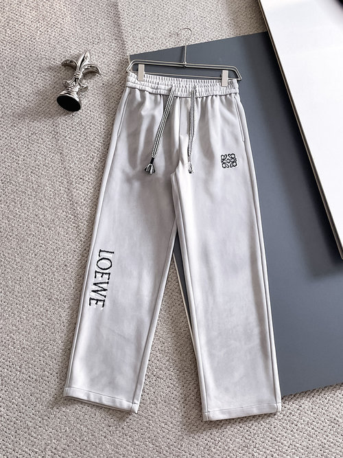 Loewe High - quality Casual Pants with Logo and Custom Fabric