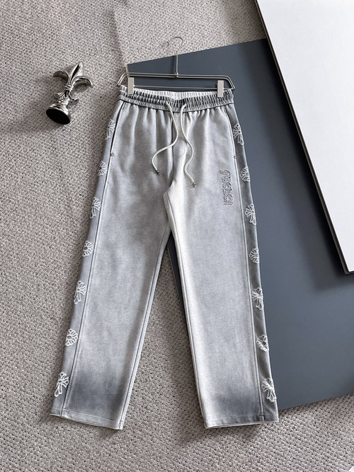 Chrome Hearts High-quality Casual Pants with Logo and Custom Fabric